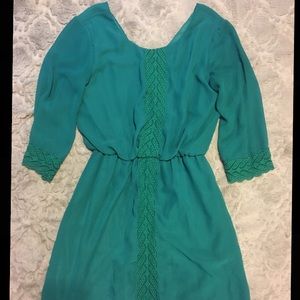 beautiful green dress